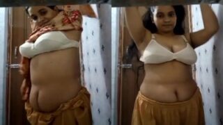 Family Bhabhi Chudithar Tops Kazhati Half Nude Kattukiral